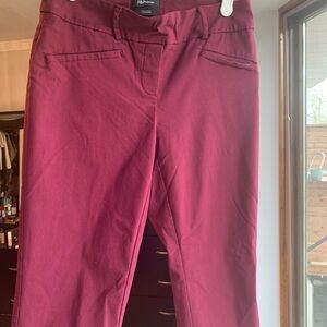 Reitmans burgundy Iconic Women's Pants